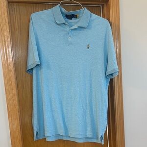 Polo by Ralph Lauren Men's Sky Blue Polo Shirt